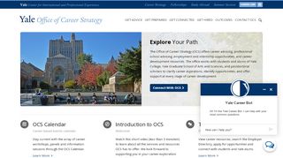 
                            4. Office of Career Strategy | Yale University - Yale Job Portal