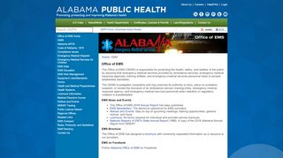 
                            3. Office of EMS | Alabama Department of Public Health (ADPH) - Alabama Epcr Portal