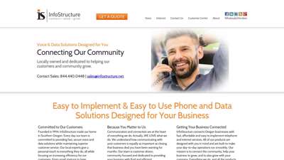 Office Phone, VoIP & Internet - InfoStructure