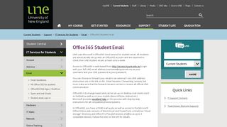 
                            3. Office365 Student Email - University of New England (UNE) - Une Outlook 365 Portal