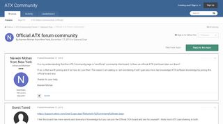 
                            8. Official ATX forum community - General Chat - ATX Community - Atxinc Portal