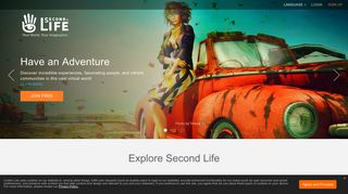 
                            16. Official Site | Second Life - Virtual Worlds, Virtual Reality, VR ... - Clicky Portal