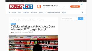 
Official Worksmart.Michaels.Com Michaels SSO Login Portal

