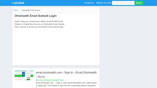 
                            3. Ohiohealth Email Outlook Login or Sign Up - Ohiohealth Email Login Outlook