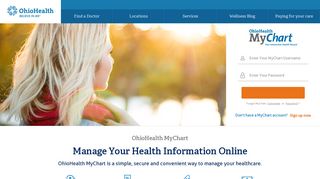 
                            1. OhioHealth MyChart - Ohio Health Patient Portal