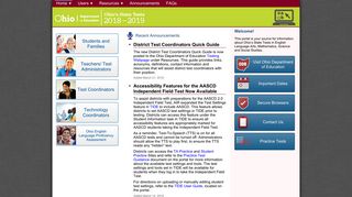 
                            2. Ohio's State Tests Portal - Ohio Assessment Systems - Air Tide Portal