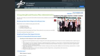 
                            5. O.I. Group - Group Benefit Plans - the OI Group - Oi Benefits Portal