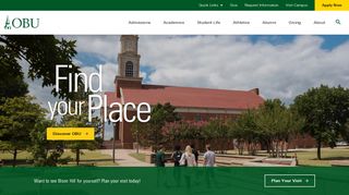 
Oklahoma Baptist University: A Private Christian University in ...  
