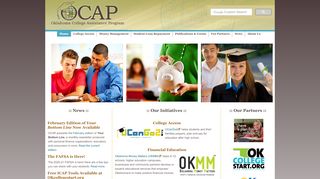 
                            5. Oklahoma College Assistance Program Home Page - Ocap Portal
