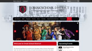 
                            8. Omak School District: Home