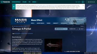Omega 4-Portal | Mass Effect Wiki | FANDOM powered by Wikia - Mass Effect Portal