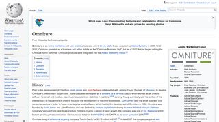 
                            2. Omniture - Wikipedia - My Omniture Com Portal