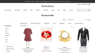 
                            3. On Sale Now | The RealReal - Realreal Com Portal My Sales