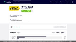 
                            6. On the Beach Reviews | Read Customer Service Reviews of ... - Www On The Beach Co Uk A Myb Portal