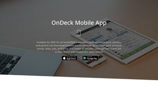 
                            2. OnDeck Mobile App - TeamUnify - On Deck Swimming Login