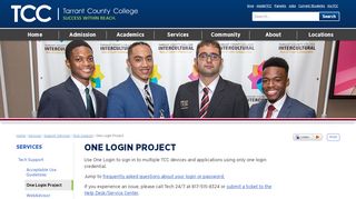 
                            5. One Login Project - Tarrant County College - Webadvisor Tccd Login