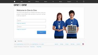 
                            8. One-on-One sessions - Apple - Apple One To One Portal
