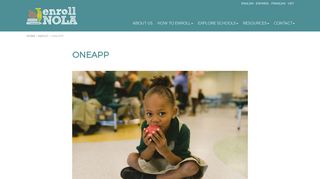 
                            3. OneApp - EnrollNOLA - One App Portal