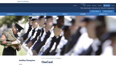 OneCard Campus Card Program - The Citadel - Charleston, SC