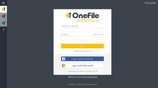 
                            1. OneFile Eportfolio Login - One File Nomad Portal