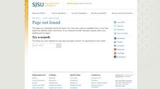 one.SJSU | Information Technology - San Jose State University - Sjsu Portal