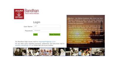 
                            4. Ongc Reports - Bandhan Login