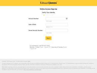 Online Access Sign-Up - Edward Jones Investments
