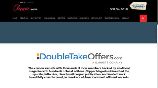 
                            5. ONLINE ADVERTISING - Clipper Magazine - Doubletake Offers Portal