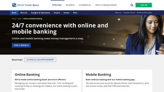 
                            3. Online and Mobile Banking | Fifth Third Bank - 53 Personal Banking Portal