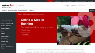 
Online and Mobile Banking | KeyBank  
