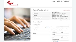 
                            6. Online B2B Hotels Booking Portal - Agent Registration - Riya ... - Riya Travels Agent Login