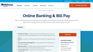 
                            2. Online Banking & Bill Pay | Melrose Bank - Melrose Cooperative Bank Portal