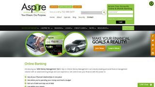 Online Banking  Bill Payment Services  Aspire FCU New Jersey