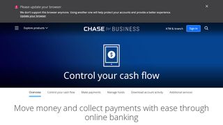 
                            5. Online Banking | Chase for Business | Chase.com - Chase Quicken Credit Card Portal
