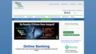 Online Banking - Citizens Union Bank - Cub Internet Banking Portal