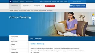 
                            5. Online Banking - Commercial Bank Sri Lanka - Combank Online Portal