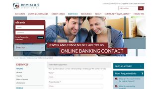 
                            7. Online Banking Contact | Envision Credit Union - Envisioncu Portal