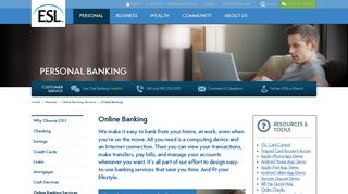 
                            7. Online Banking | ESL Federal Credit Union - Prime Trust Online Banking Portal