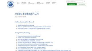 
                            5. Online Banking FAQs | Hancock Whitney Bank - Whitney Bank Online Banking Portal