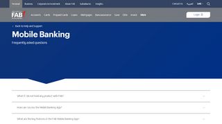 Online Banking | First Abu Dhabi Bank, UAE - Fab Bank Portal