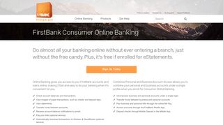 Online Banking  FirstBank
