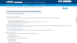 
                            8. Online Banking, Getting Started and Account Settings - UMB ... - Umb Bank Online Portal