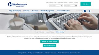 
                            2. Online Banking - Harborstone Credit Union - Harbor Credit Union Mobile Portal