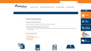 
                            7. Online banking help -ICICI Bank UK Personal Banking - Icici Uk Login Page