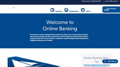 Online Banking - Hudson Heritage Federal Credit Union