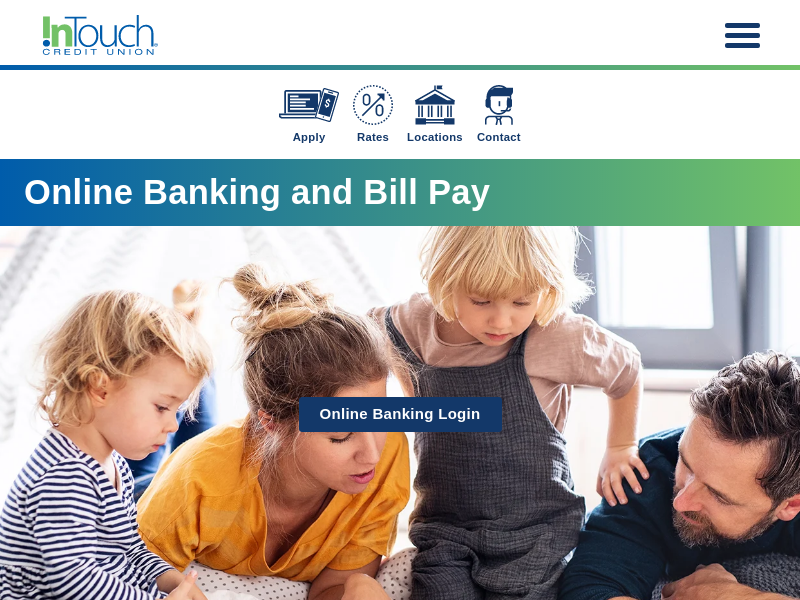 Online Banking - InTouch Credit Union