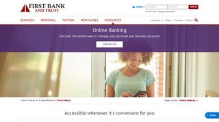 Online Banking  LA, FL, MS Online Bank  First Bank & Trust
