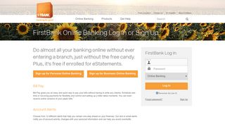 
                            4. Online Banking - Log In - Sign Up | FirstBank - 1bank Portal
