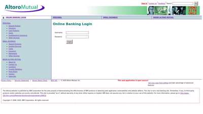 Online Banking Login - demo.testfire.net
