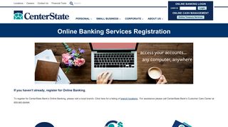 
                            4. Online Banking Login Registration | CenterState Bank - Mysunshinebank Portal
